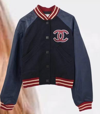A Chanel bomber jacket