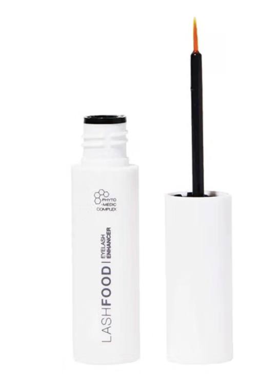 LashFood Phyto-Medic Eyelash Enhancer, white tube with a fine applicator